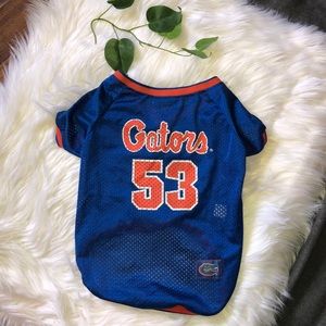 Gators dog jersey